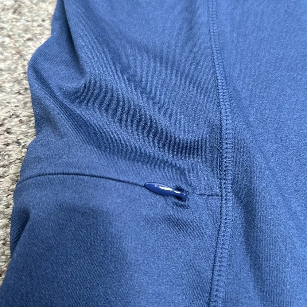 Title nine half zip top navy blue size L active wear gym - Picture 6 of 7